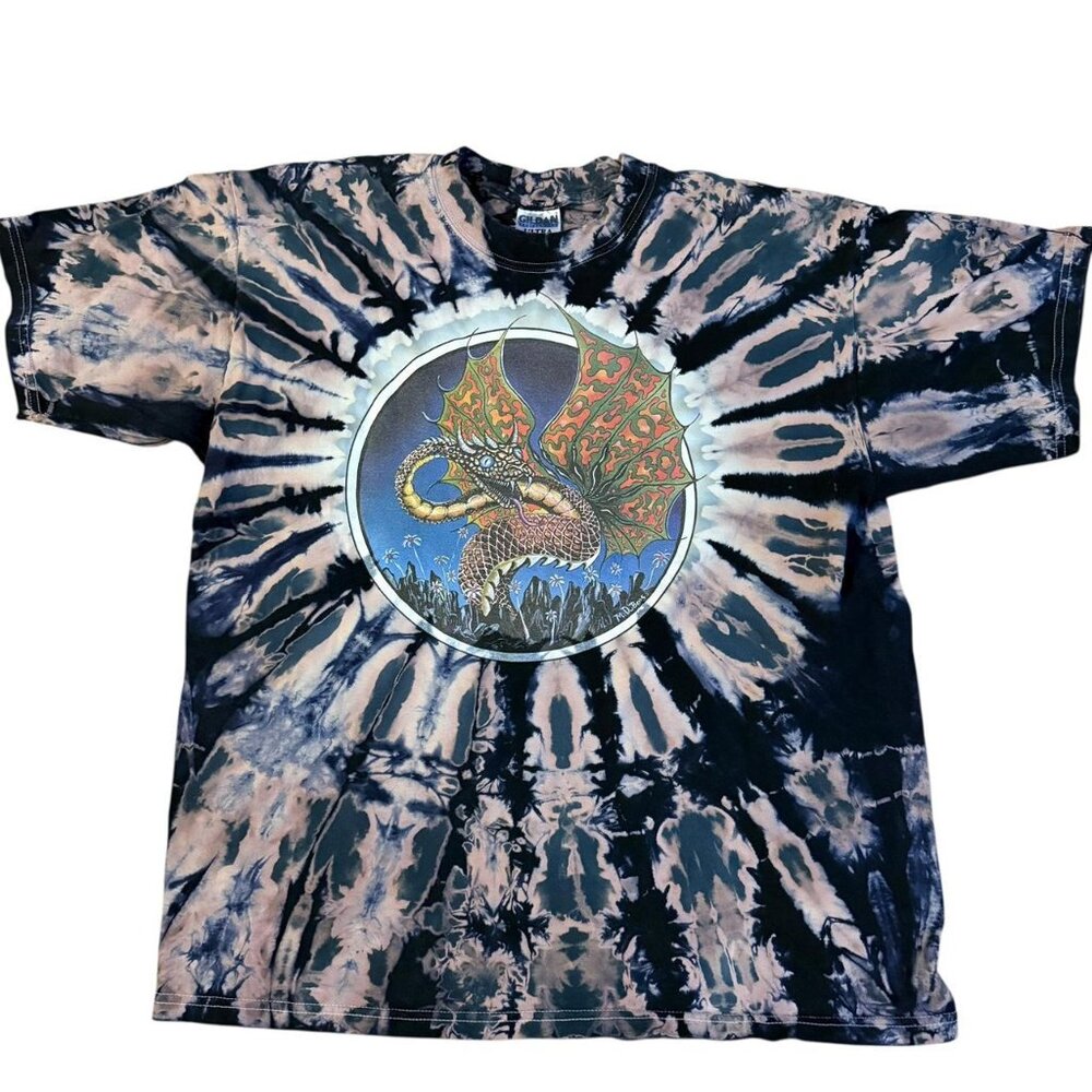 Vintage 90s M Dubois Dragon T-Shirt Size XL